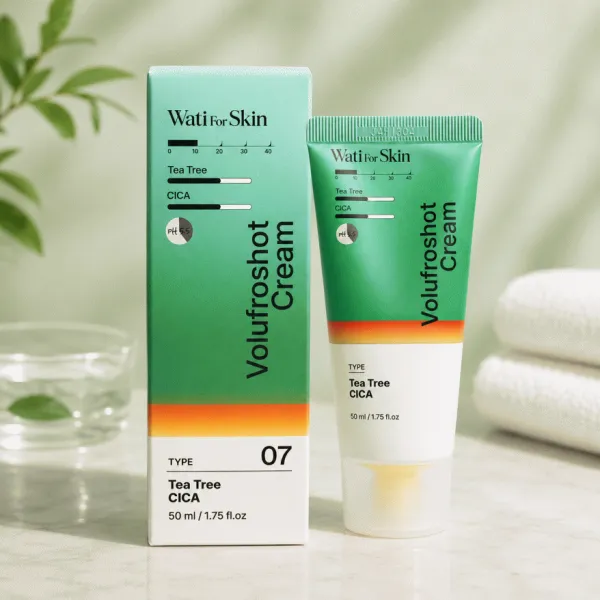 Wati For Skin Volufroshot Tea Tree Cica Cream - 50ml